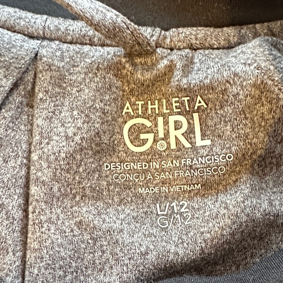 Athleta Girl UP AND AWAY LINED BOMBER JACKET, like new, size 12 - Picture 2 of 5